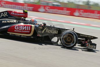World © Octane Photographic Ltd. F1 German GP - Nurburgring. Sunday 7th July 2013 - Race. Lotus F1 Team E21 - Romain Grosjean. Digital Ref : 0749lw1dx0144