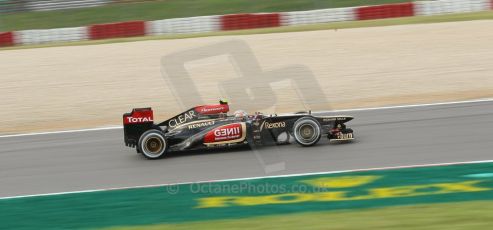 World © Octane Photographic Ltd. F1 German GP - Nurburgring. Saturday 6th July 2013 - Practice three. Lotus F1 Team E21 - Romain Grosjean. Digital Ref : 0744lw1d4142