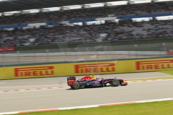 World © Octane Photographic Ltd. F1 German GP - Nurburgring. Saturday 6th July 2013 - Practice three. Infiniti Red Bull Racing RB9 - Mark Webber. Digital Ref : 0744lw1d4437