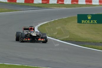 World © Octane Photographic Ltd. F1 German GP - Nurburgring. Saturday 6th July 2013 - Practice three. Lotus F1 Team E21 - Kimi Raikkonen. Digital Ref : 0744lw1d6134