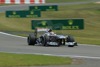 World © Octane Photographic Ltd. F1 German GP - Nurburgring. Saturday 6th July 2013 - Practice three. Williams FW35 - Pastor Maldonado. Digital Ref : 0744lw1d6187