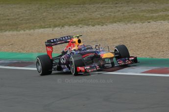 World © Octane Photographic Ltd. F1 German GP - Nurburgring. Saturday 6th July 2013 - Practice three. Infiniti Red Bull Racing RB9 - Mark Webber. Digital Ref : 0744lw1d6272