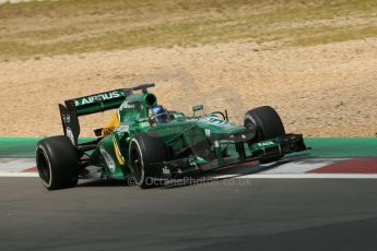 World © Octane Photographic Ltd. F1 German GP - Nurburgring. Saturday 6th July 2013 - Practice three. Caterham F1 Team CT03 - Charles Pic. Digital Ref : 0744lw1d6338