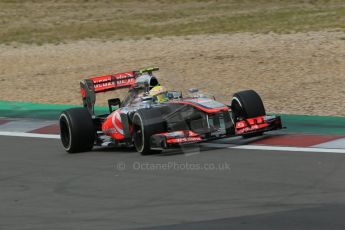 World © Octane Photographic Ltd. F1 German GP - Nurburgring. Saturday 6th July 2013 - Practice three. Vodafone McLaren Mercedes MP4/28 - Sergio Perez . Digital Ref : 0744lw1d6343