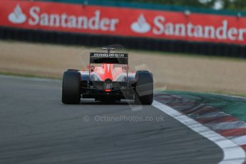 World © Octane Photographic Ltd. F1 German GP - Nurburgring. Saturday 6th July 2013 - Practice three. Marussia F1 Team MR02 - Jules Bianchi. Digital Ref : 0744lw1d6477