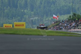 World © Octane Photographic Ltd. F1 German GP - Nurburgring. Saturday 6th July 2013 - Practice three. Scuderia Toro Rosso STR 8 - Daniel Ricciardo. Digital Ref : 0744lw1d6490