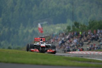 World © Octane Photographic Ltd. F1 German GP - Nurburgring. Saturday 6th July 2013 - Practice three. Vodafone McLaren Mercedes MP4/28 - Jenson Button. Digital Ref : 0744lw1d6652