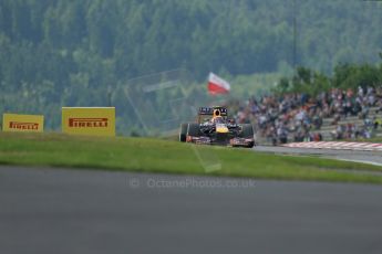 World © Octane Photographic Ltd. F1 German GP - Nurburgring. Saturday 6th July 2013 - Practice three. Infiniti Red Bull Racing RB9 - Mark Webber. Digital Ref : 0744lw1d6779