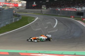 World © Octane Photographic Ltd. F1 German GP - Nurburgring, Saturday 6th July 2013 - Qualifying. Sahara Force India VJM06 - Adrian Sutil. Digital Ref : 0745lw1d4494