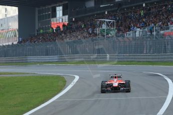 World © Octane Photographic Ltd. F1 German GP - Nurburgring, Saturday 6th July 2013 - Qualifying. Marussia F1 Team MR02 - Jules Bianchi. Digital Ref : 0745lw1d6815