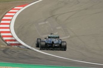 World © Octane Photographic Ltd. F1 German GP - Nurburgring. Saturday 6th July 2013 - Qualifying. Mercedes AMG Petronas F1 W04 – Lewis Hamilton. Digital Ref : 0745lw1d7016