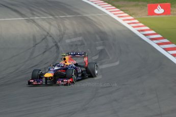 World © Octane Photographic Ltd. F1 German GP - Nurburgring, Saturday 6th July 2013 - Qualifying. Infiniti Red Bull Racing RB9 - Mark Webber. Digital Ref : 0745lw1d7137
