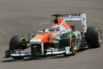 World © Octane Photographic Ltd. F1 German GP - Nurburgring, Saturday 6th July 2013 - Qualifying. Sahara Force India VJM06 - Paul di Resta. Digital Ref : 0745lw1d7367