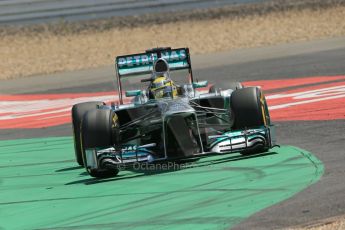 World © Octane Photographic Ltd. F1 German GP - Nurburgring. Saturday 6th July 2013 - Qualifying. Mercedes AMG Petronas F1 W04 - Nico Rosberg. Digital Ref : 0745lw1d7372