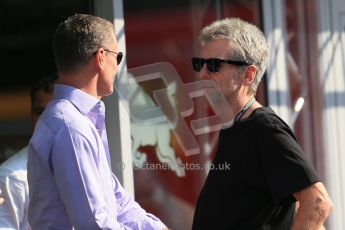 World © Octane Photographic Ltd. F1 German GP - Nurburgring, Sunday 7th July 2013 - Paddock. BBC Commentator David Coulthard. Digital Ref : 0748lw1d7907