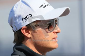 World © Octane Photographic Ltd. F1 German GP - Nurburgring, Sunday 7th July 2013 - Paddock. Mercedes AMG Petronas - Nico Rosberg. Digital Ref : 0748lw1d7933