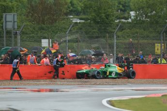 World © Octane Photographic Ltd. F1 British GP - Silverstone, Friday 28th June 2013 - Practice 1. Caterham F1 Team CT03 - Charles Pic. Digital Ref : 0724lw1d0901