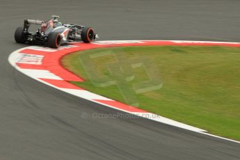 World © Octane Photographic Ltd. F1 British GP - Silverstone, Friday 28th June 2013 - Practice 2. Sauber C32 - Esteban Gutierrez. Digital Ref : 0726ce1d6928