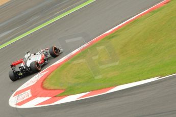 World © Octane Photographic Ltd. F1 British GP - Silverstone, Friday 28th June 2013 - Practice 2. Vodafone McLaren Mercedes MP4/28 - Jenson Button. Digital Ref : 0726ce1d6971