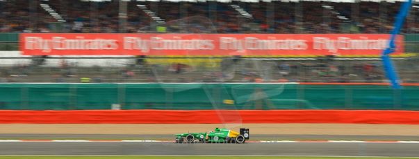 World © Octane Photographic Ltd. F1 British GP - Silverstone, Friday 28th June 2013 - Practice 2. Caterham F1 Team CT03 - Giedo van der Garde. Digital Ref : 0726ce1d7056