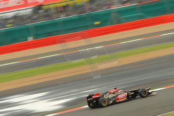 World © Octane Photographic Ltd. F1 British GP - Silverstone, Friday 28th June 2013 - Practice 2. Lotus F1 Team E21 - Kimi Raikkonen. Digital Ref : 0726ce1d7095