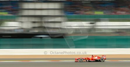 World © Octane Photographic Ltd. F1 British GP - Silverstone, Friday 28th June 2013 - Practice 2. Scuderia Ferrari F138 - Fernando Alonso. Digital Ref : 0726ce1d7127