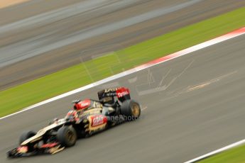 World © Octane Photographic Ltd. F1 British GP - Silverstone, Friday 28th June 2013 - Practice 2. Lotus F1 Team E21 - Kimi Raikkonen. Digital Ref : 0726ce1d7169