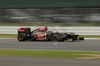 World © Octane Photographic Ltd. F1 British GP - Silverstone, Friday 28th June 2013 - Practice 2. Lotus F1 Team E21 - Kimi Raikkonen. Digital Ref : 0726lw1d0123