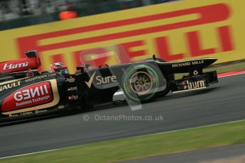World © Octane Photographic Ltd. F1 British GP - Silverstone, Friday 28th June 2013 - Practice 2. Lotus F1 Team E21 - Kimi Raikkonen. Digital Ref : 0726lw7dx1163