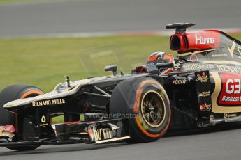 World © Octane Photographic Ltd. F1 British GP - Silverstone, Saturday 29th June 2013 - Practice 3. Lotus F1 Team E21 - Kimi Raikkonen. Digital Ref : 0729lw1d0628