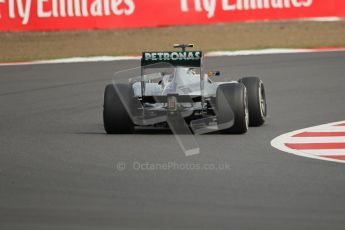World © Octane Photographic Ltd. F1 British GP - Silverstone, Saturday 29th June 2013 - Practice 3. Mercedes AMG Petronas F1 W04 – Lewis Hamilton. Digital Ref : 0729lw1d0710