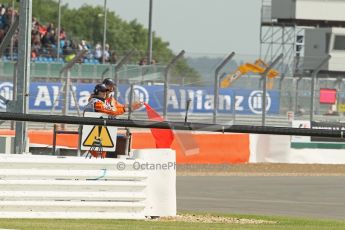 World © Octane Photographic Ltd. F1 British GP - Silverstone, Saturday 29th June 2013 - Practice 3. Red Flag . Digital Ref : 0729lw1d0733