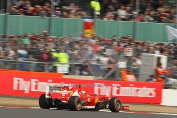 World © Octane Photographic Ltd. F1 British GP - Silverstone, Saturday 29th June 2013 - Practice 3. Scuderia Ferrari F138 - Felipe Massa. Digital Ref : 0729lw1d0799