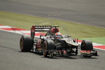 World © Octane Photographic Ltd. F1 British GP - Silverstone, Saturday 29th June 2013 - Qualifying. Lotus F1 Team E21 - Romain Grosjean. Digital Ref : 0730lw1d1042