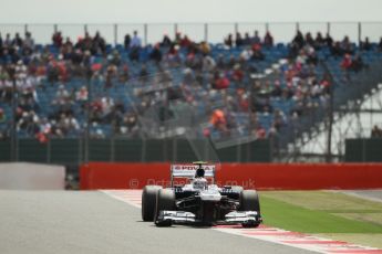 World © Octane Photographic Ltd. F1 British GP - Silverstone, Saturday 29th June 2013 - Qualifying. Williams FW35 - Valtteri Bottas. Digital Ref : 0730lw1d1096