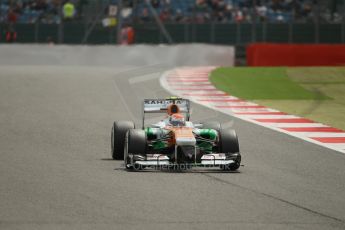 World © Octane Photographic Ltd. F1 British GP - Silverstone, Saturday 29th June 2013 - Qualifying. Sahara Force India VJM06 - Adrian Sutil. Digital Ref : 0730lw1d1331