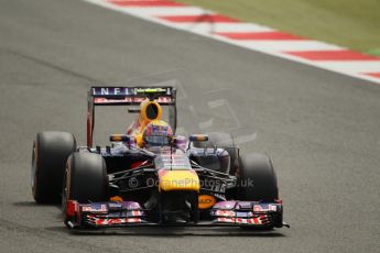 World © Octane Photographic Ltd. F1 British GP - Silverstone, Saturday 29th June 2013 - Qualifying. Infiniti Red Bull Racing RB9 - Mark Webber. Digital Ref : 0730lw1d1429