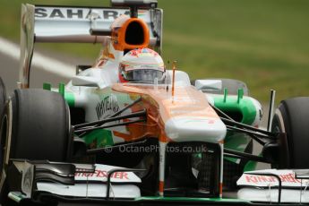 World © Octane Photographic Ltd. F1 British GP - Silverstone, Saturday 29th June 2013 - Qualifying. Sahara Force India VJM06 - Paul di Resta. Digital Ref : 0730lw1d1533