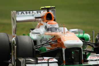 World © Octane Photographic Ltd. F1 British GP - Silverstone, Saturday 29th June 2013 - Qualifying. Sahara Force India VJM06 - Adrian Sutil. Digital Ref : 0730lw1d1546