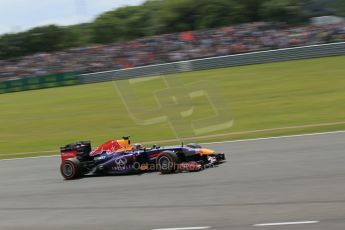 World © Octane Photographic Ltd. F1 British GP - Silverstone, Saturday 29th June 2013 - Qualifying. Infiniti Red Bull Racing RB9 - Sebastian Vettel. Digital Ref : 0730lw1d1884