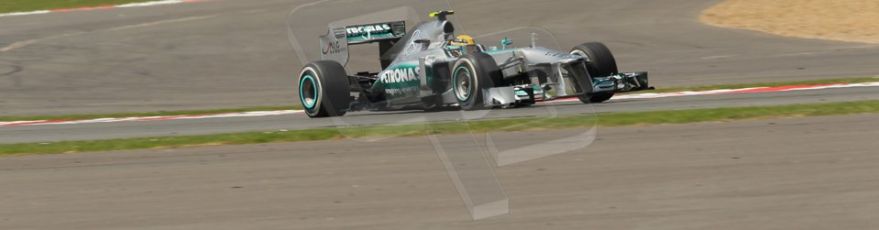 World © Octane Photographic Ltd. F1 British GP - Silverstone, Sunday 30th June 2013 - Race. Mercedes AMG Petronas F1 W04 – Lewis Hamilton. Digital Ref : 0734lw1d2063