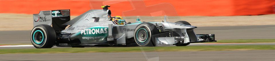 World © Octane Photographic Ltd. F1 British GP - Silverstone, Sunday 30th June 2013 - Race. Mercedes AMG Petronas F1 W04 – Lewis Hamilton. Digital Ref : 0734lw1d2067