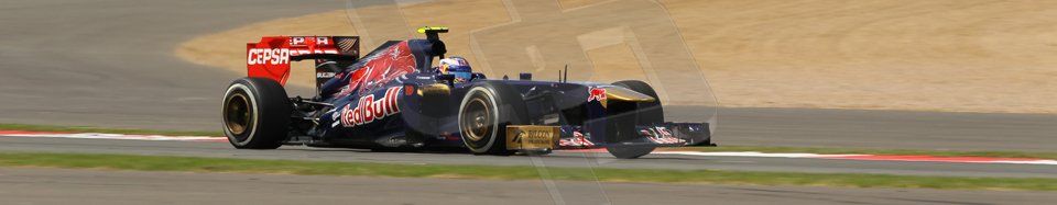 World © Octane Photographic Ltd. F1 British GP - Silverstone, Sunday 30th June 2013 - Race. Scuderia Toro Rosso STR 8 - Daniel Ricciardo. Digital Ref : 0734lw1d2088