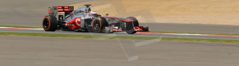 World © Octane Photographic Ltd. F1 British GP - Silverstone, Sunday 30th June 2013 - Race. Vodafone McLaren Mercedes MP4/28 - Jenson Button. Digital Ref : 0734lw1d2094
