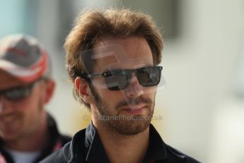 World © Octane Photographic Ltd. F1 British GP - Silverstone, Sunday 30th June 2013 – F1 Paddock. Jean-Eric Vergne - Toro Rosso. Digital Ref : 0733lw1d1623