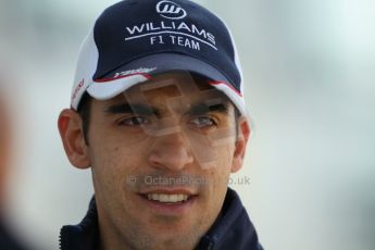 World © Octane Photographic Ltd. F1 British GP - Silverstone, Sunday 30th June 2013 – F1 Paddock. Pastor Maldonado - Williams. Digital Ref : 0733lw1d1635