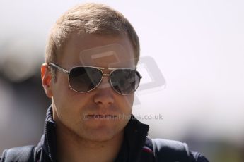 World © Octane Photographic Ltd. F1 British GP - Silverstone, Sunday 30th June 2013 – F1 Paddock. Valterri Bottas - Williams. Digital Ref : 0733lw1d1695
