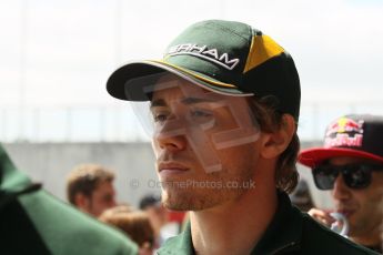 World © Octane Photographic Ltd. F1 British GP - Silverstone, Sunday 30th June 2013 – F1 Paddock. Charles Pic - Caterham F1 Team. Digital Ref : 0733lw1d1954