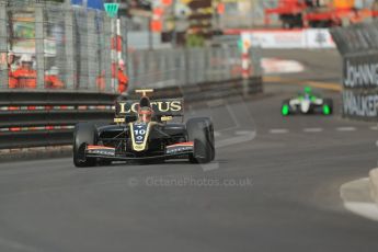 World © Octane Photographic Ltd. World Series by Renault (WSR) Monaco – Monte-Carlo. Lotus – Marlon Stockinger. Saturday 25th May 2013. Digital Ref : 0710lw1d9029