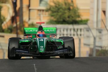 World © Octane Photographic Ltd. World Series by Renault (WSR) Monaco – Monte-Carlo. Arden Caterham – Pietro Fantin. Saturday 25th May 2013. Digital Ref : 0710lw1d9379